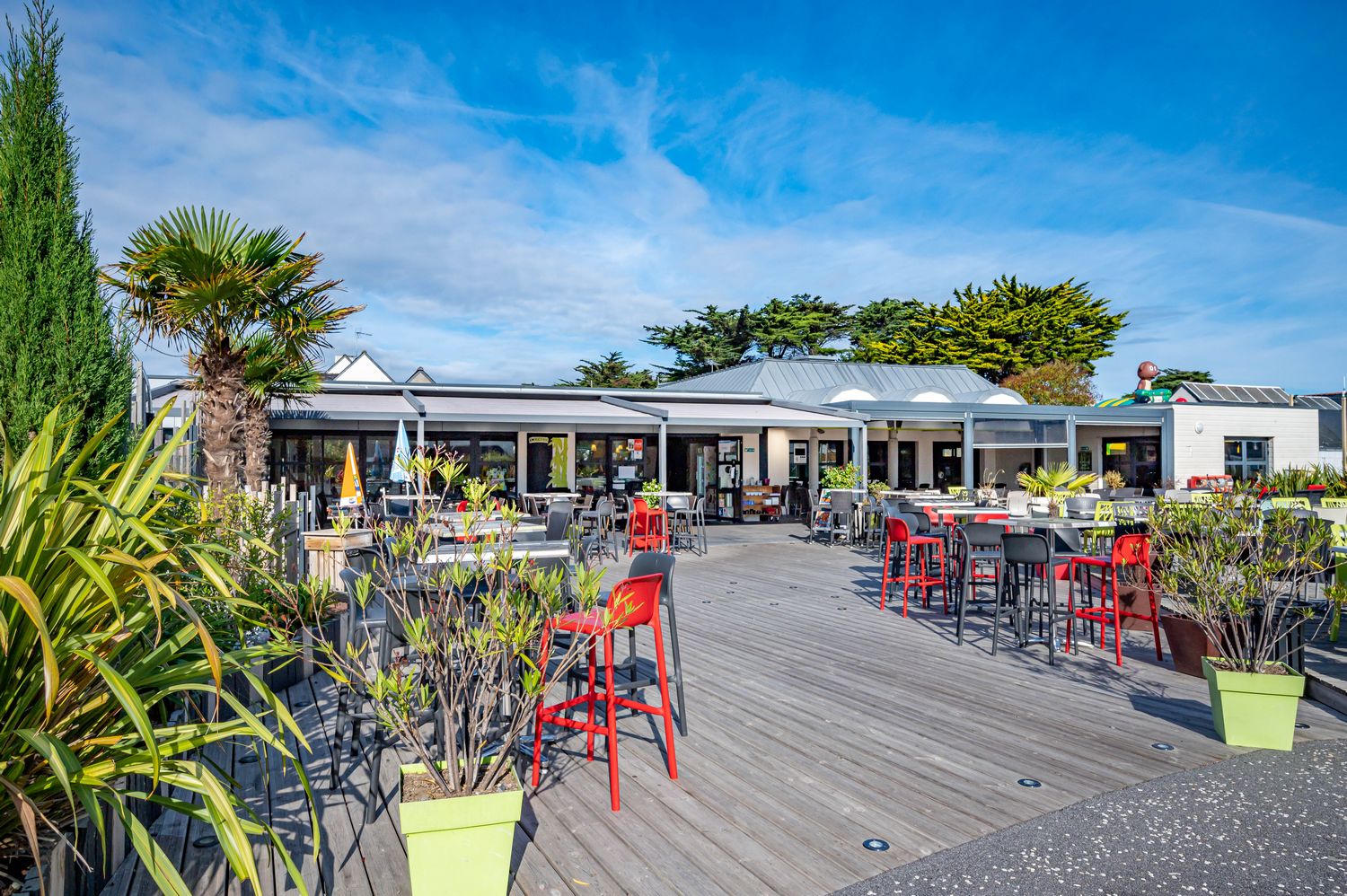 le bar restaurant du camping de l'Océan