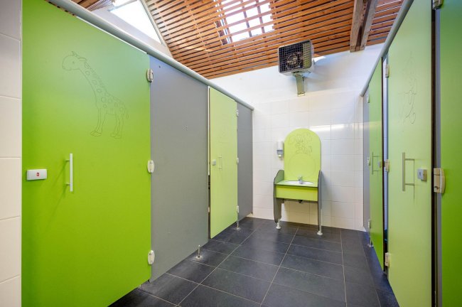 Le coin des enfants du sanitaire B